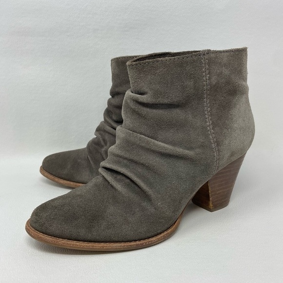 Splendid Rodeo Brown Suede Slouchy Ankle Boots, Women’s Size 7.5M - Picture 14 of 14